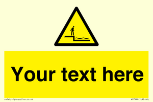 Custom Warning shallow water